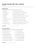 Vorschau - Arbeitsblätter - Georgia O'Keeffe (1887-1986) - Künstlerin (Infotext und Übungen) - Seite 1
