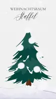 Vorschau - Bildkarten - Weihnachtsbaum-Staffel - Seite 1