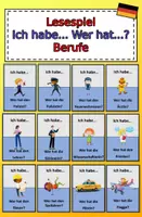 Vorschau - Spiele - Lesespiel Berufe Ich habe Wer hat - Deckblatt