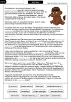 Vorschau - Arbeitsblätter - Mammut Lückentext - Seite 1