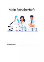 Vorschau - Arbeitsblätter - Forscherheft Nährstoffe - Seite 1
