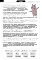 Vorschau - Arbeitsblätter - Nilpferd Lückentext - Seite 1