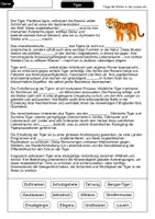 Vorschau - Arbeitsblätter - Tiger Materialpaket - Sparpaket - Seite 2