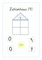 Vorschau - Fördermaterial/Inklusion - Klettmappe: Zahlenhäuser mit Zahlen | ZR 5 - Seite 2