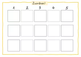 Vorschau - Arbeitsblätter - Zahlen bis 10 | Deutsch - Englisch - Römische Zahlen - Seite 3