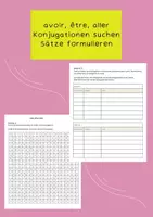 Vorschau - Arbeitsblätter - Verben üben | aller, avoir und être | Grammatik | Wiederholung | Klasse 6 bis 9 - Deckblatt