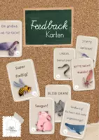 Vorschau - Bildkarten - Feedback Karten I Lobkarten I Kommunikationskarten - Deckblatt