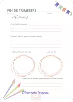 Vista previa - Manualidades / Dibujos para colorear - Paquete de materiales FIN DE CURSO - página 3