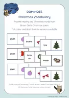 anteprima - Giochi - Brown Owl's Christmas - Dominoes - Pagina di copertina