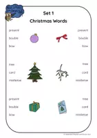 anteprima - Esercizi - Brown Owl's Christmas - Peg Cards - Pagina 1