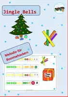 Vorschau - Spiele - Jingle Bells für Boomwhacker- Melodie - Deckblatt