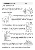 Vorschau - Arbeitsblätter - Lesemalblatt Weihnachten "Adventszeit" - Klasse 2/3 (differenziert) - Seite 3