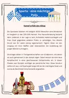 Vorschau - Arbeitsblätter - Sparta - eine mächtige Polis - Seite 3
