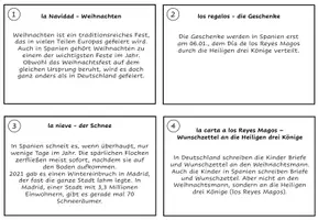 Vorschau - Arbeitsblätter - misterio de Navidad - Weihnachtsrätsel Spanisch - Seite 1