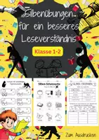 Vorschau - Arbeitsblätter - Silbenübungen für ein besseres Leseverständnis - Deckblatt