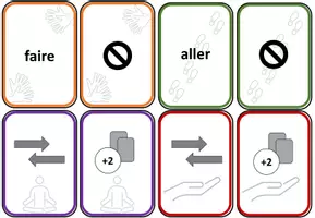 Vorschau - Spiele - Une seule carte de plus - Spielend unregelmäßige Verben festigen - Seite 2