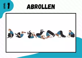 Vorschau - Stationenlernen - Parkour ⎮ Abrollen - 5 Stationskarten methodische Reihe ohne Video (Basiselement) - Seite 2