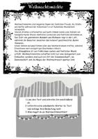 Vorschau - Arbeitsblätter - Abschreibtext „Weihnachtsmärkte“ ab Klasse 5 mit Aufgaben - Deckblatt