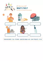 Aperçu - Feuilles d'exercices - Meals and Food cahier d'activités (My First sentences) - Page 1