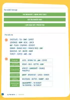 Aperçu - Feuilles d'exercices - Meals and Food corrections cahier d'activités (My First Sentences) - Page 3
