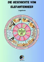 Vorschau - Präsentationen/Tafelbilder - Die Geschichte vom Elefantenheer - Legekreis - Deckblatt