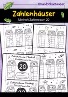 Vorschau - Arbeitsblätter - Zahlenhäuser Minihefte Komplettpaket ZR 10-1000 Plusaufgaben Materialpaket - Seite 1