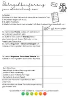 Vorschau - Unterrichtsreihen - Materialpaket Leserbrief - Seite 1