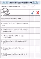 Vorschau - Arbeitsblätter - Leserätsel Schneetreiben Wimmelbild Klasse 1/2 - Seite 3