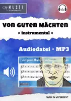 Vorschau - Audio-Dateien - MUSIK 🎧 Von guten Mächten • Audio MP3 • geistliches Lied instrumental Kirchenlied - Deckblatt