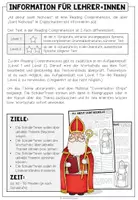 Vorschau - Arbeitsblätter - St. Nicholas - Reading Comprehension (2-fach differenziert + Conversation Strips) - Seite 1