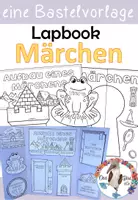 Vorschau - Arbeitsblätter - Märchen - Lapbook - Bastelvorlage - Deckblatt