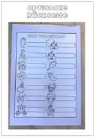 Vorschau - Arbeitsblätter - Märchen - Lapbook - Bastelvorlage - Seite 3