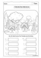 Vorschau - Arbeitsblätter - Tiere im Wald (Arbeitsblätter) - Seite 2