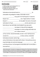 Vorschau - Arbeitsblätter - Arbeitsblatt "Nichtmetalle" + interaktive Lösung & MP3 + Mindmap + Infografik - Deckblatt