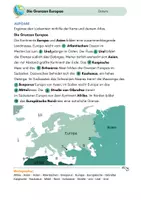 Vorschau - Arbeitsblätter - Die Grenzen Europas (physisch) - Lückentext - Seite 3