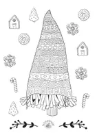 Vorschau - Mal- und Bastelvorlagen - Ausmalbilder Weihnachten 08 - Seite 2