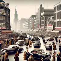 Vorschau - Arbeitsblätter - 20. Jahrhundert 1950-1959 - Wie schafft man ein Wirtschaftswunder - #Jahr100 - Arbeitsmaterial - Deckblatt