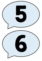 Vorschau - Poster - Chat Points für den Englischunterricht (hellblau) - Seite 3