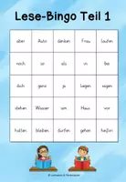 Vorschau - Spiele - 100 häufigste Wörter - 2 Bingos - Seite 3
