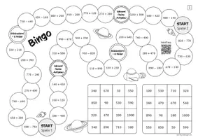 Vorschau - Arbeitsblätter - Addition & Subtraktion im bis 1000 - 7 Spiele + 3 AB - Seite 3