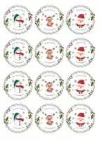 anteprima - Altro tipo di materiale - Buone feste sticker - Pagina di copertina