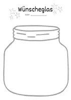Vorschau - Arbeitsblätter - Wünscheglas - Ritual zum Jahreswechsel - Seite 1
