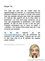 Aperçu - Préparation de séquence / Séquence complète - CME- La grammaire au quotidien - Page 2