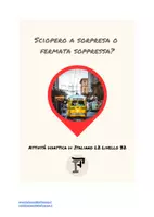 anteprima - Piani di lezione - B2_Sciopero a sorpresa o fermata soppressa? - Pagina di copertina