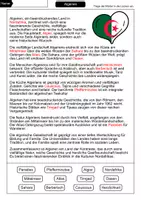 Vorschau - Arbeitsblätter - Lückentext Algerien - Seite 2