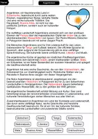 Vorschau - Arbeitsblätter - Lückentext Argentinien - Seite 2