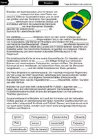 Vorschau - Arbeitsblätter - Lückentext Brasilien - Seite 1