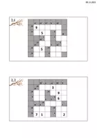 Vorschau - Präsentationen/Tafelbilder - Rechenrätsel - KAKURO (49 mittelschwere Rätsel + Anleitung) - Seite 1