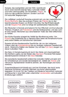 Vorschau - Arbeitsblätter - Lückentext Kanada - Seite 2