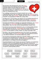 Vorschau - Arbeitsblätter - Lückentext Schweiz - Seite 2